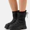 Buffalo Aspha Blizzard Warm - Lace-Up Ankle Boots - Black