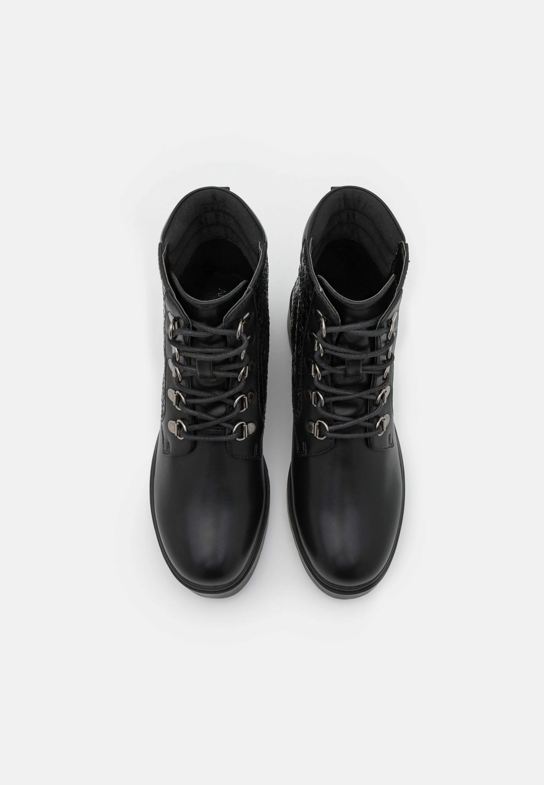 Anna Field Wedge Ankle Boots - Black 6 Anna Field Wedge Ankle Boots - Black - Image 6