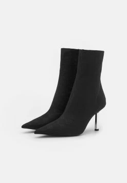 MISBHV Sasha Monogram - Classic Ankle Boots - Black -winter shoes Sales 2023 71c9a68da32b40daa5f572b8880a6e96