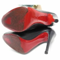 CHRISTIAN LOUBOUTIN COLIZIP T SHOES38 IN BLACK LEATHER BLACK BOOTS -winter shoes Sales 2023 721778 3