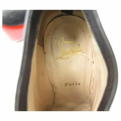 CHRISTIAN LOUBOUTIN COLIZIP T SHOES38 IN BLACK LEATHER BLACK BOOTS -winter shoes Sales 2023 721778 5