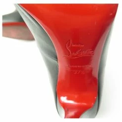 RESILLISSIMA CHRISTIAN LOUBOUTIN SHOES 100 KID RESILLE BLACK LEATHER BOOTS -winter shoes Sales 2023 721786 3