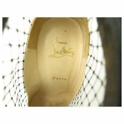 RESILLISSIMA CHRISTIAN LOUBOUTIN SHOES 100 KID RESILLE BLACK LEATHER BOOTS -winter shoes Sales 2023 721786 4