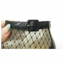 RESILLISSIMA CHRISTIAN LOUBOUTIN SHOES 100 KID RESILLE BLACK LEATHER BOOTS -winter shoes Sales 2023 721786 5