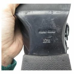 MIU MIU SHOES ANKLE BOOTS IN BLACK LEATHER 37.5 LARGE + BOX LEATHER BOOTS -winter shoes Sales 2023 728378 4