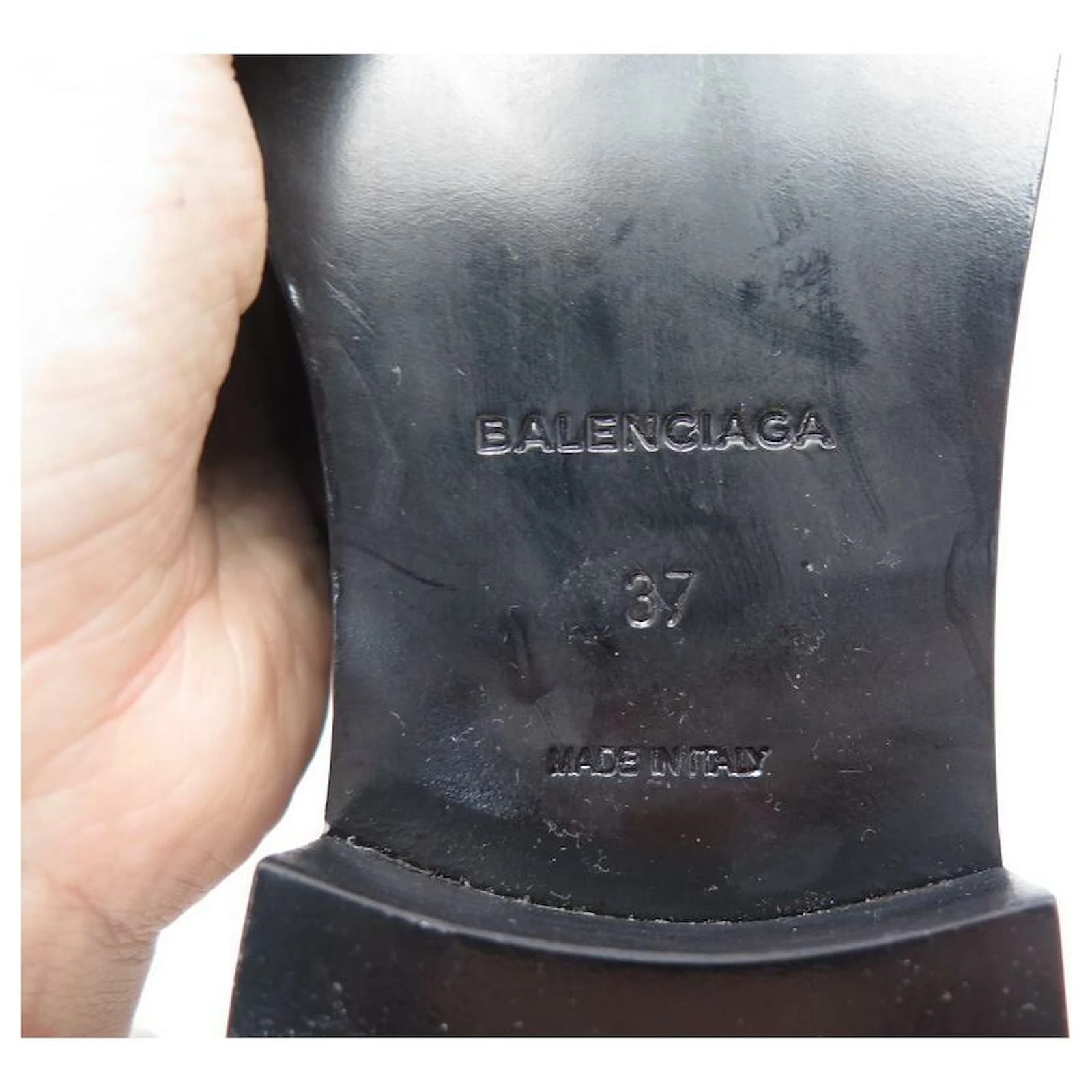 BALENCIAGA SHOES BOOTS WITH BUCKLES 357864 37 LEATHER PLUM LOW BOOTS Prune 4 BALENCIAGA SHOES BOOTS WITH BUCKLES 357864 37 LEATHER PLUM LOW BOOTS Prune - Image 4