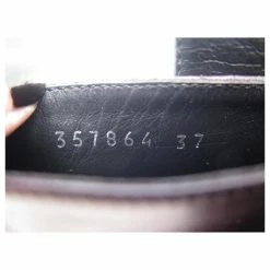 BALENCIAGA SHOES BOOTS WITH BUCKLES 357864 37 LEATHER PLUM LOW BOOTS Prune 13 BALENCIAGA SHOES BOOTS WITH BUCKLES 357864 37 LEATHER PLUM LOW BOOTS Prune -winter shoes Sales 2023 728403 7