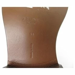 Céline NEW CELINE ANKLE SHOES 313513CIBC JODHPUR 38 BLACK LEATHER BOOTS SHOES -winter shoes Sales 2023 728642 4