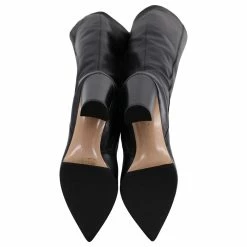 Gianvito Rossi Kerolyn 85 Knee High Boots In Black Leather -winter shoes Sales 2023 730475 5