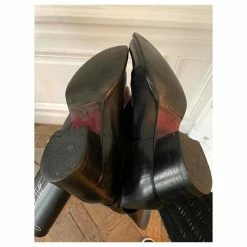 Free Lance Riding Boots 37 Black Leather -winter shoes Sales 2023 732804 6