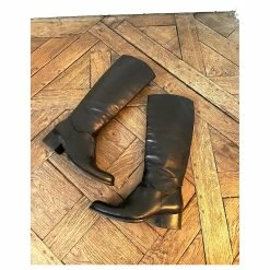 Free Lance Riding Boots 37 Black Leather -winter shoes Sales 2023 732804 8