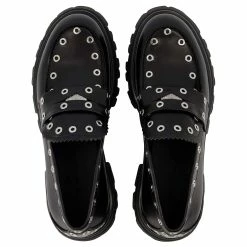 Wander Ankle Boots - Alexander Mcqueen - Black/White - Leather -winter shoes Sales 2023 748909 4