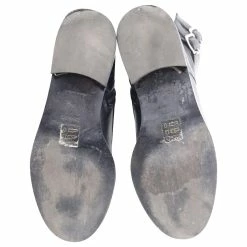 Ba&sh Como Combat Boots In Black Leather -winter shoes Sales 2023 749327 5