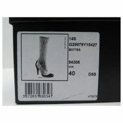 NEW CHANEL G SHOES29979 Sock Boots 40 BLACK COTTON PATENT LEATHER 19 NEW CHANEL G SHOES29979 Sock Boots 40 BLACK COTTON PATENT LEATHER -winter shoes Sales 2023 750364 10