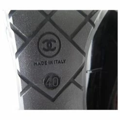 NEW CHANEL G SHOES29979 Sock Boots 40 BLACK COTTON PATENT LEATHER 14 NEW CHANEL G SHOES29979 Sock Boots 40 BLACK COTTON PATENT LEATHER -winter shoes Sales 2023 750364 5