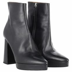 Proenza Schouler Ankle Boots In Black Leather -winter shoes Sales 2023 754182 3