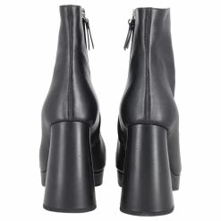 Proenza Schouler Ankle Boots In Black Leather -winter shoes Sales 2023 754182 4