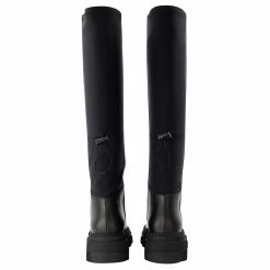 Autre Marque Tubular Boots In Black Leather -winter shoes Sales 2023 754281 3