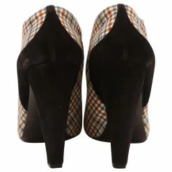 Balenciaga Plaid Ankle Boots In Multicolor Leather Multiple Colors -winter shoes Sales 2023 755980 4