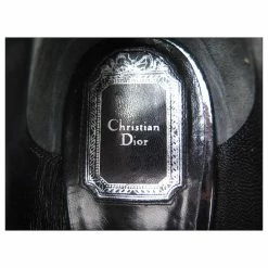 CHRISTIAN DIOR SHOES D GLAM PUMPS 40 PATENT LEATHER BOOTS BOOTS Black -winter shoes Sales 2023 765073 4