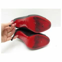 CHRISTIAN LOUBOUTIN BOOTS 36.5IT 37.5EN BLACK LEATHER BOOTS SHOES 11 CHRISTIAN LOUBOUTIN BOOTS 36.5IT 37.5EN BLACK LEATHER BOOTS SHOES -winter shoes Sales 2023 778521 3