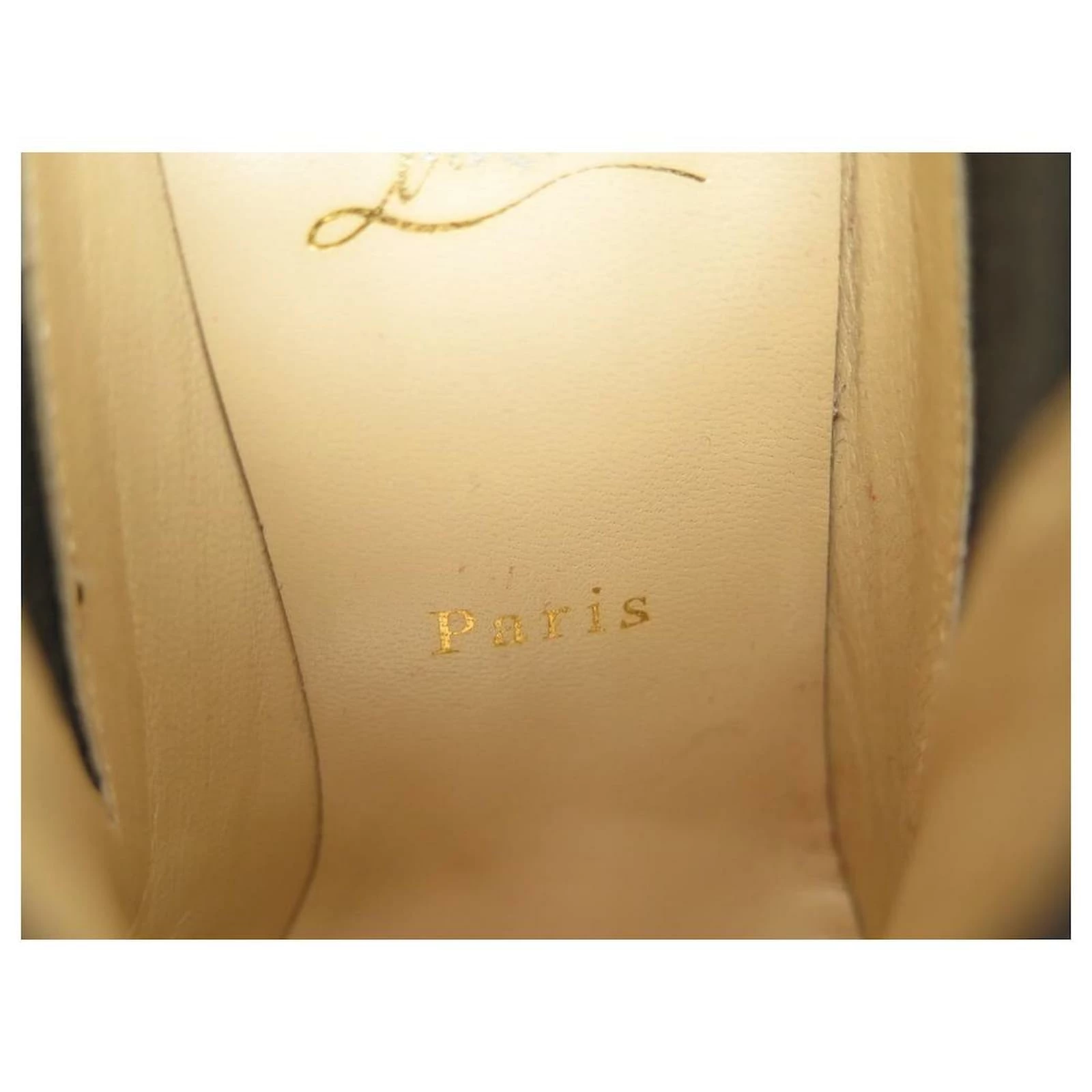 CHRISTIAN LOUBOUTIN BOOTS 36.5IT 37.5EN BLACK LEATHER BOOTS SHOES 8 CHRISTIAN LOUBOUTIN BOOTS 36.5IT 37.5EN BLACK LEATHER BOOTS SHOES - Image 8