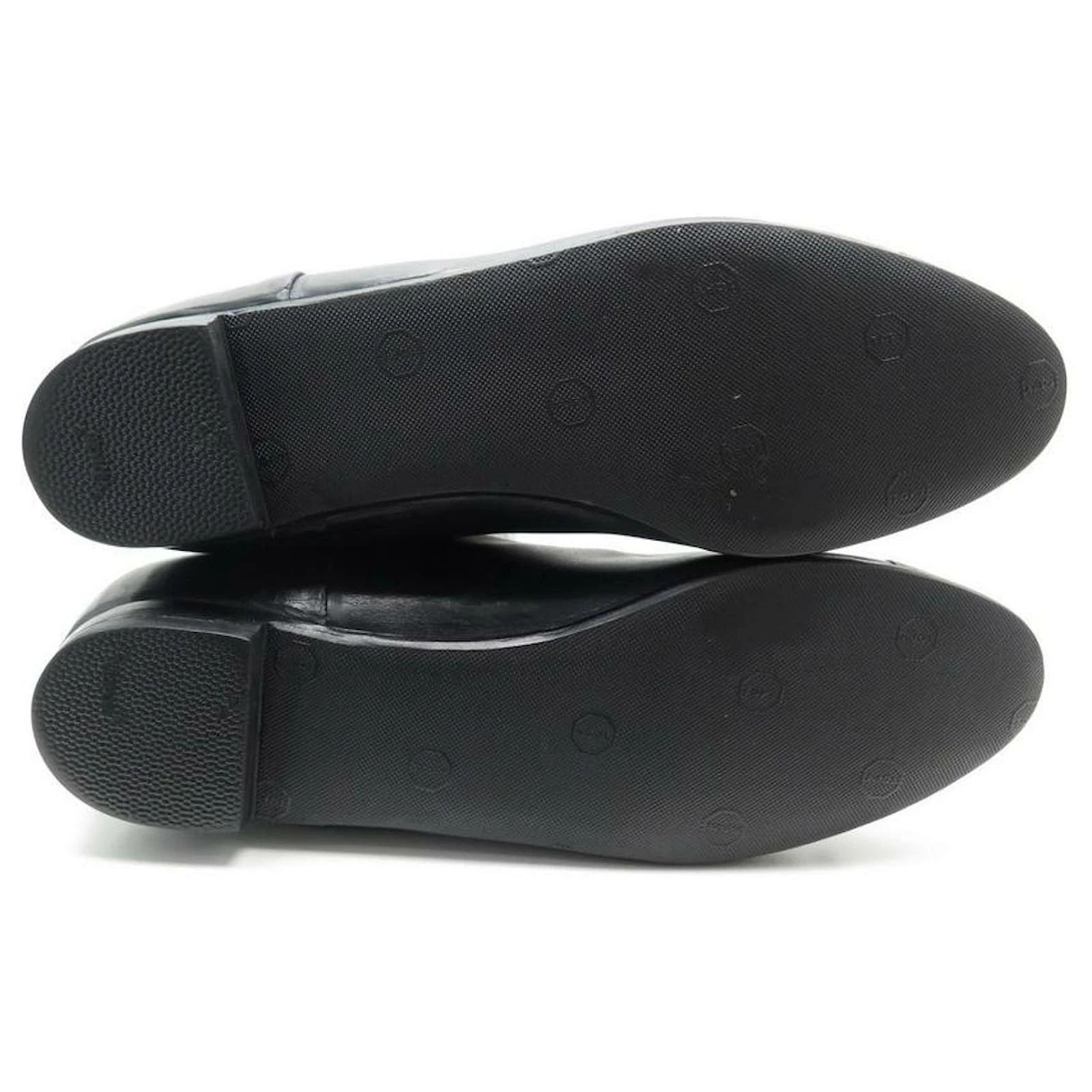 CHANEL CAVALIERE G SHOES27884 Boots 40.5 BLACK LEATHER BOOTS SHOES 4 CHANEL CAVALIERE G SHOES27884 Boots 40.5 BLACK LEATHER BOOTS SHOES - Image 4