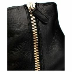 Chanel Black Leather Pearl Heel Ankle Boots -winter shoes Sales 2023 785767 10