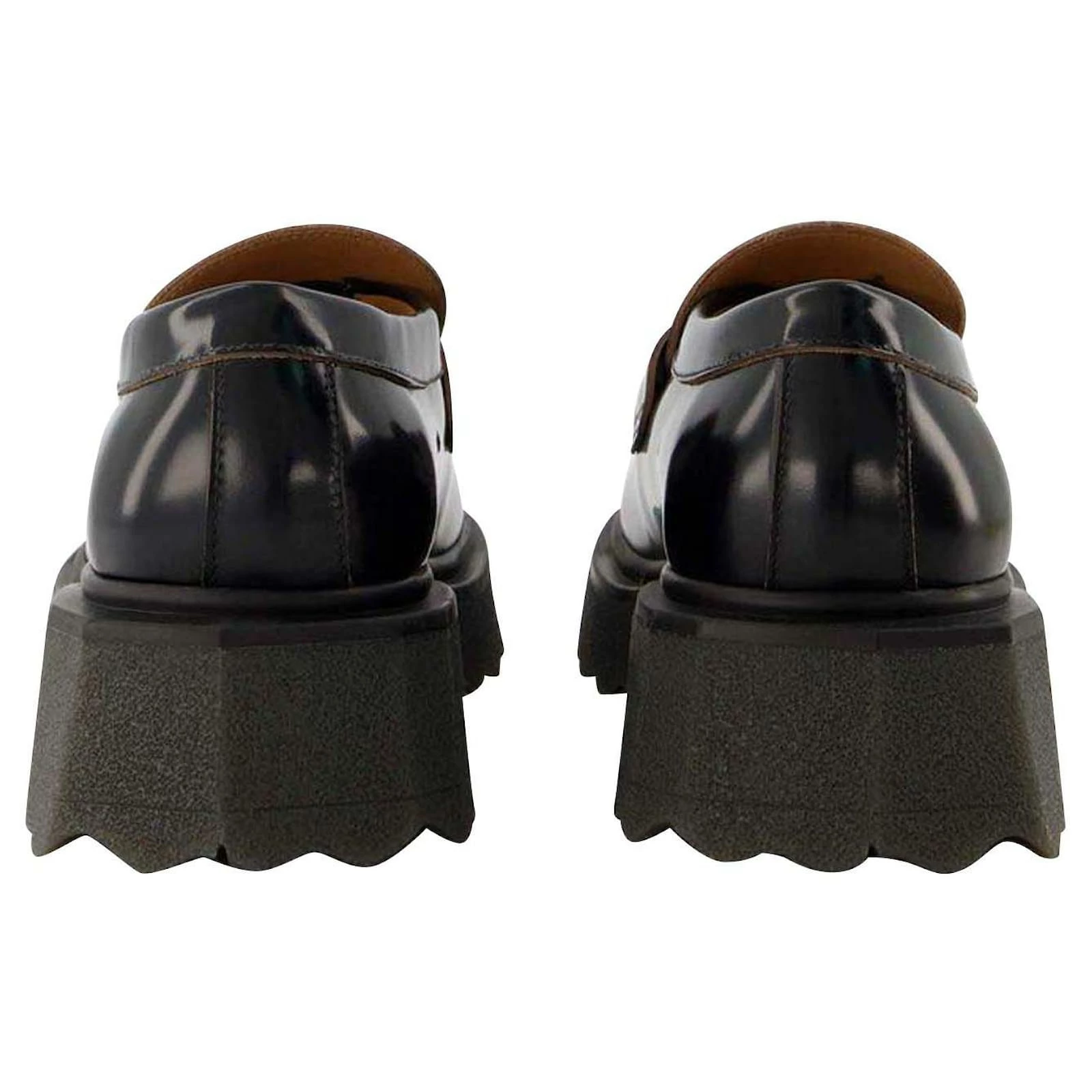 Off-White Sponge Loafer Ankle Boots - Off White - Black/Militaire - Leather 3 Off-White Sponge Loafer Ankle Boots - Off White - Black/Militaire - Leather - Image 3