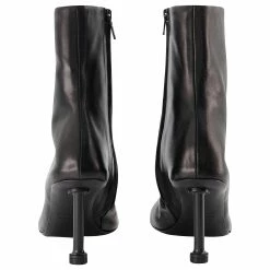 Groupie M80 Ankle Boots - Balenciaga - Black/Gold - Leather -winter shoes Sales 2023 794295 3