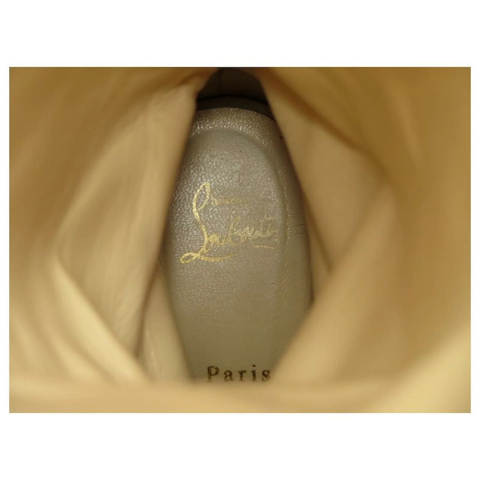 CHRISTIAN LOUBOUTIN SHOES CATE BOOTS 35.5 BLACK LEATHER BOOTS SHOES 7 CHRISTIAN LOUBOUTIN SHOES CATE BOOTS 35.5 BLACK LEATHER BOOTS SHOES - Image 7