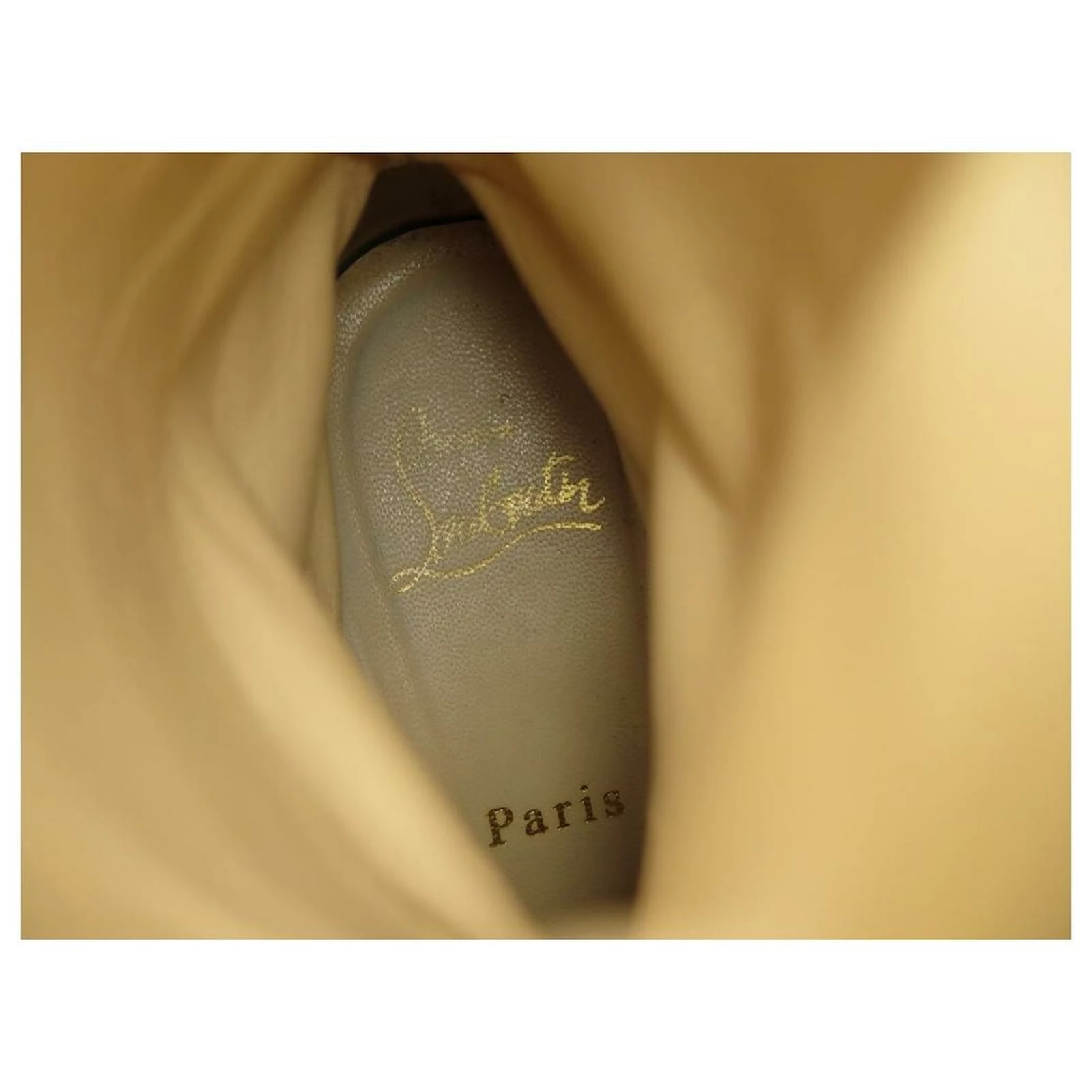 CHRISTIAN LOUBOUTIN SHOES CATE BOOTS 35.5 BLACK LEATHER BOOTS SHOES 8 CHRISTIAN LOUBOUTIN SHOES CATE BOOTS 35.5 BLACK LEATHER BOOTS SHOES - Image 8