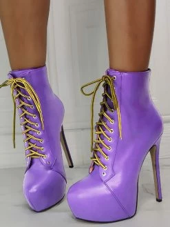 Mens Sexy Boots Round Toe Stiletto Heel Purple Thigh High Boots Sexy Shoes Plus Size Shoes -winter shoes Sales 2023 79841409 39c8 44f0 8709 793b78f6aca9