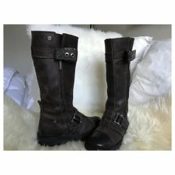 Dior Brown Gras Leather Boots 11 Dior Brown Gras Leather Boots -winter shoes Sales 2023 799324 6