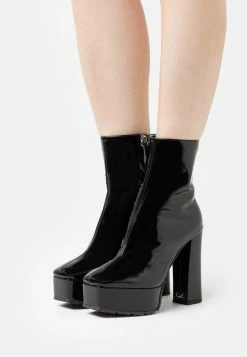 Giuseppe Zanotti Platform Bootie - Platform Ankle Boots - Black