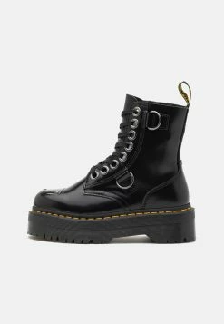 Dr. Martens Jadon Alt Unisex - Platform Ankle Boots - Black Buttero