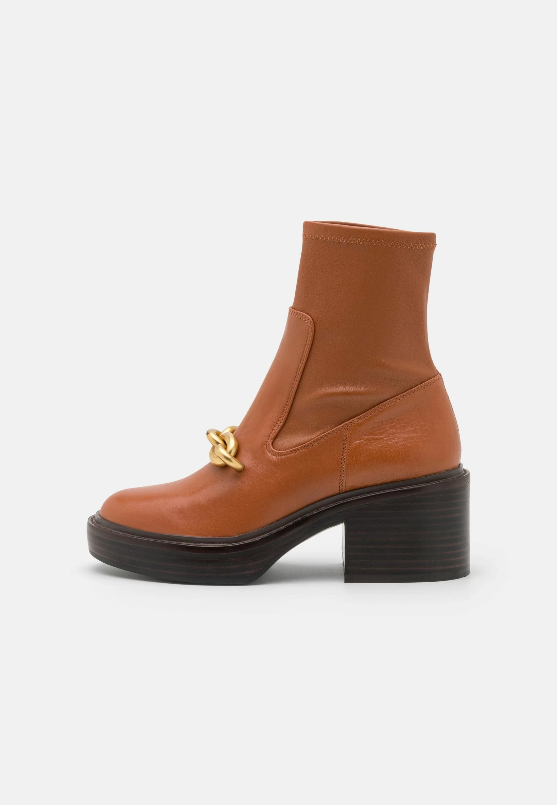 Coach Kenna Bootie - Platform Ankle Boots - Burnished Amber 2 Coach Kenna Bootie - Platform Ankle Boots - Burnished Amber - Image 2