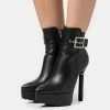 Lamoda Look Away - Platform Ankle Boots - Black