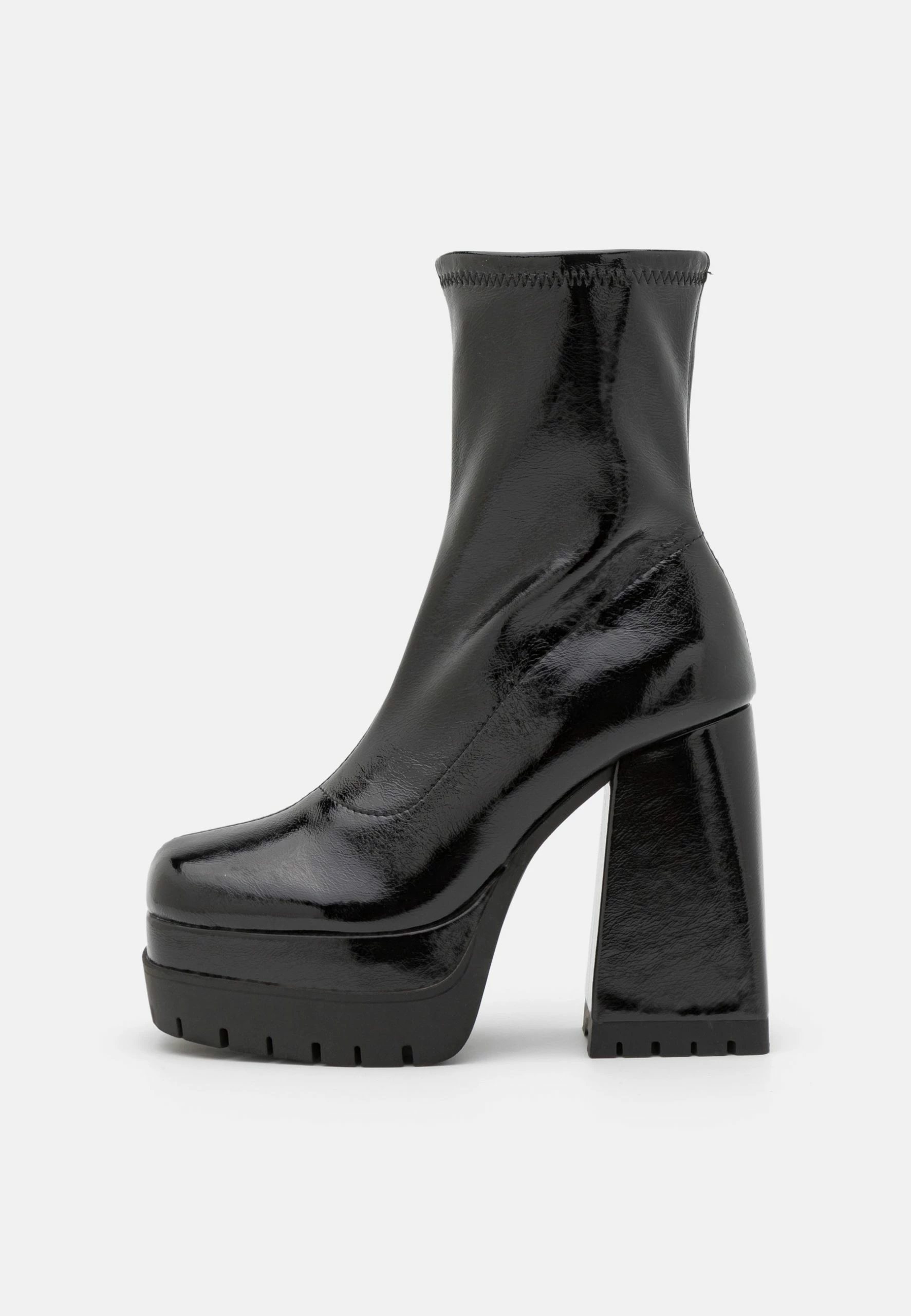Call It Spring Vegan Roxiee - Platform Ankle Boots - Black 2 Call It Spring Vegan Roxiee - Platform Ankle Boots - Black - Image 2