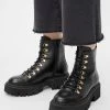 Bianco Biagarbi Hiking Crust - Lace-Up Ankle Boots - Black