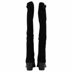 Autre Marque Esteban Black Suede Leather Boots -winter shoes Sales 2023 803356 3