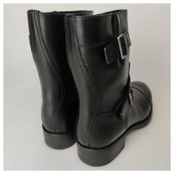 Prada Rodeo Leather Boots (eu 41) Black -winter shoes Sales 2023 806016 6