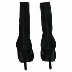 Dries Van Noten Black Pointed Toe Leather Boots -winter shoes Sales 2023 806452 4