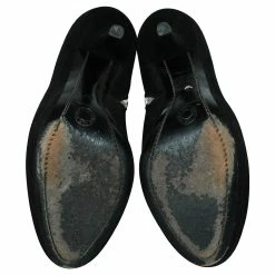 Dries Van Noten Black Pointed Toe Leather Boots -winter shoes Sales 2023 806452 5