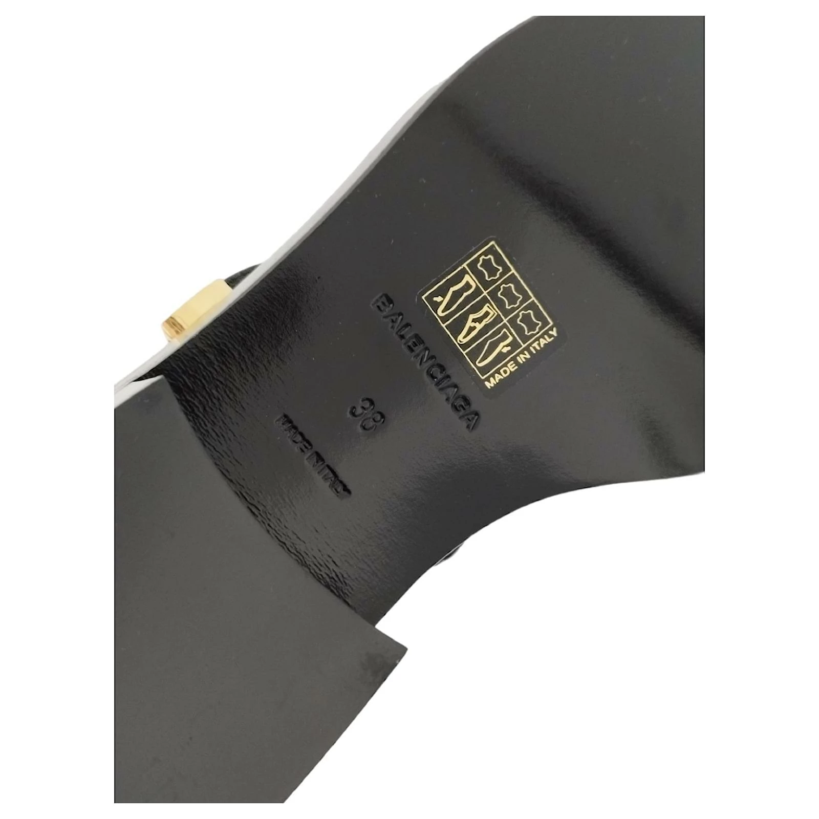 Balenciaga Black Leather Belt Boots 10 Balenciaga Black Leather Belt Boots - Image 10