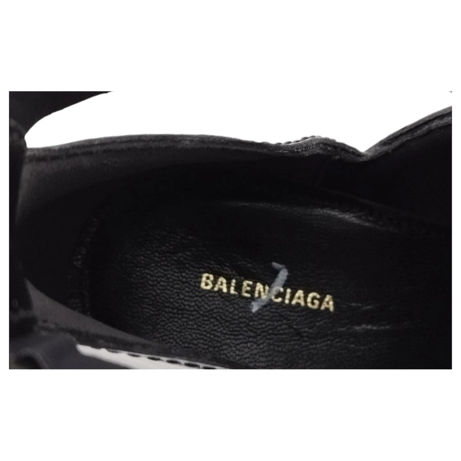 Balenciaga Black Leather Belt Boots 8 Balenciaga Black Leather Belt Boots - Image 8