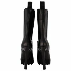 Off-White Off White Sponge Sole High Chelsea Boots In Black Leather -winter shoes Sales 2023 808957 3
