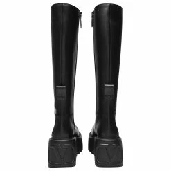 Valentino Garavani Platform Boots T.55/85 In Black Leather -winter shoes Sales 2023 808973 3