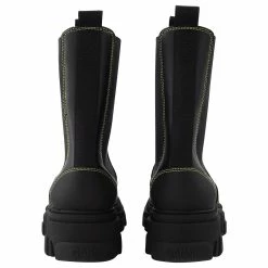 Ganni Black Leather Boots -winter shoes Sales 2023 809159 3