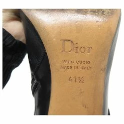 CHRISTIAN DIOR SHOES STREET BOOTS 41.5 BLACK LEATHER LEATHER BOOTS 13 CHRISTIAN DIOR SHOES STREET BOOTS 41.5 BLACK LEATHER LEATHER BOOTS -winter shoes Sales 2023 820990 4